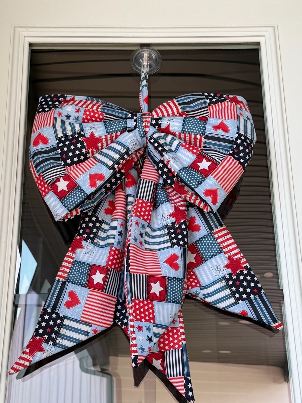 Patriotic Door Bow